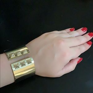 NEW! Victoria Secret cuff gold bracelet.
